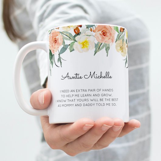 Mug Floral rose Serez-Vous Ma Proposition De Mère-Godm