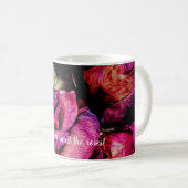 Mug Floral Roses rouges rouges (Devant droit)