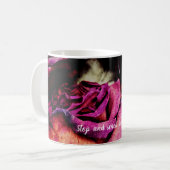 Mug Floral Roses rouges rouges (Devant gauche)
