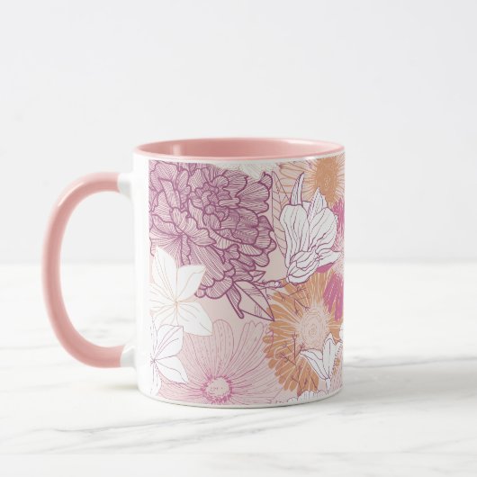 Mug Floral sans joint (Gauche)