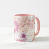 Mug Floral sans joint (Devant droit)
