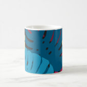 Mug Floral seamless pattern. Background from bright le (Centre)