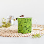 Mug Floral Shamrock vert Plante