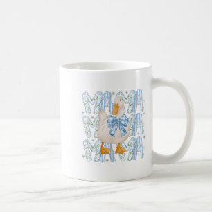Mug Floral Silly Goose Boho maman maman ferme canard a
