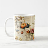 Mug Floral Thanksgiving Motif Vintage (7) (Gauche)