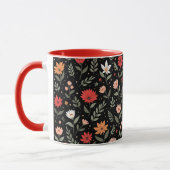 Mug Floral Vintage Belle Collection Moderne (Gauche)