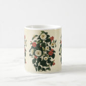 Mug Floral vintage, Jardin antique Fleurs Roses (Centre)