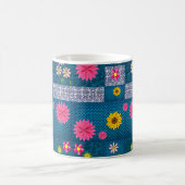Mug Floral Vintage pour Café (Centre)