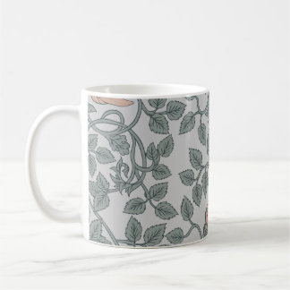 Mug Floral vintage sans couture motif, papiers peints