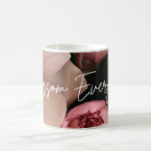 Mug Floral Watercolor Botanical Pillow (Centre)