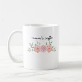 Mug florale botanique personnalisée pour le café d (Gauche)