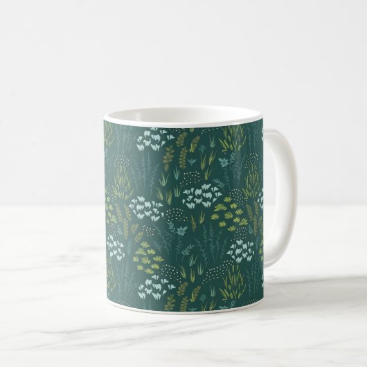 Mug Florale de la Forêt (Devant droit)