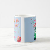 MUG FLORALE ÉLÉGANTE AVEC UNE INITIATIVE (Centre)