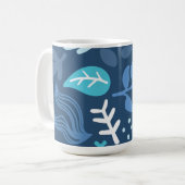 Mug Florale minimaliste (Devant gauche)