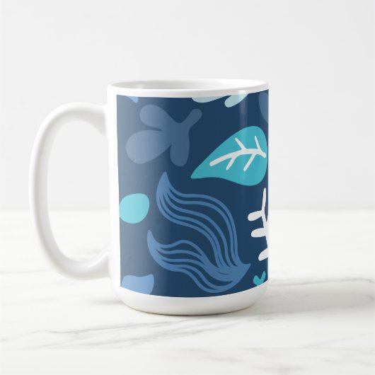 Mug Florale minimaliste (Gauche)