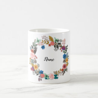 MUG FLORALE PERSONNALISÉ