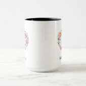 Mug Florals Fleurs Joyeux cadeau de la fête des mères  (Centre)