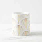 Mug Flore Art Déco : Elégance Dorée. (Centre)