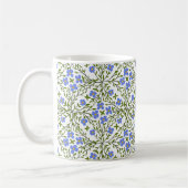 Mug Flore Bleue Ditsy Motif Floral (Gauche)