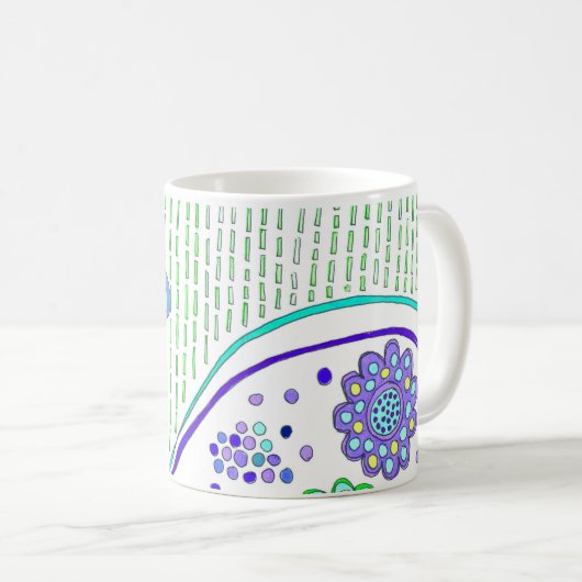 MUG "FLORE CÉLESTIQUE" (Devant droit)