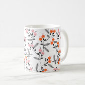 Mug Flore de la Liberté : Broderie À Poignées (Devant droit)