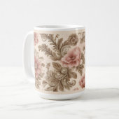 Mug Flore et rouleaux doux (Devant gauche)