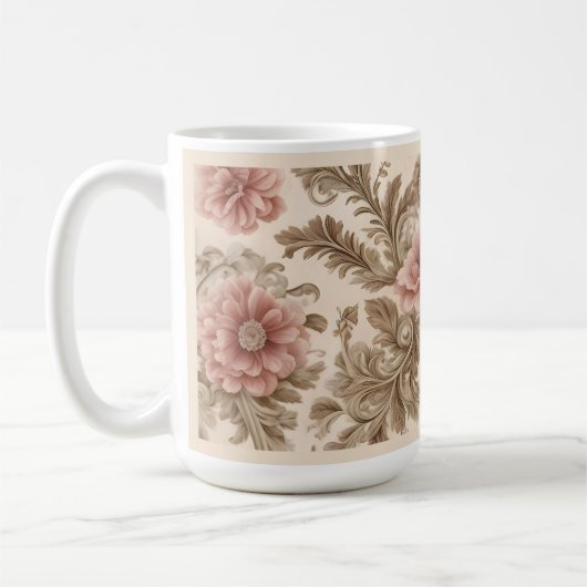 Mug Flore et rouleaux doux (Gauche)