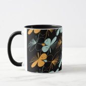 Mug Flore forme un motif transparent (Gauche)