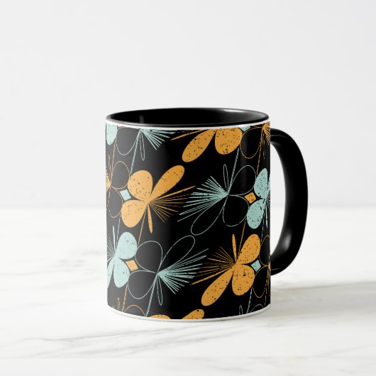 Mug Flore forme un motif transparent (Devant droit)