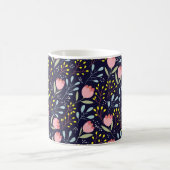 Mug Flore mignonne : Fleurs colorées Motif. (Centre)