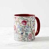 Mug Flore, motifs floraux, William Morris (Devant droit)