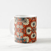 Mug Flore Paisley Tapestry Fabric Print (Devant gauche)