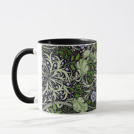 Mug Flore pourpre d'algues William Morris (Gauche)