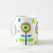 Mug Flore rétro (Devant gauche)