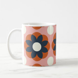 Mug Flore scandinave : Design Vintage sans joint