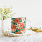 Mug Flore tropicale hawaïenne motif