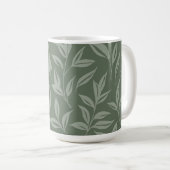 Mug Flore vert Sage (Devant droit)
