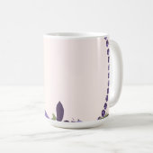 Mug Flore violette (Devant droit)