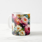 Mug Flore vive brillante et audacieuse (Devant gauche)