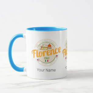 Mug Florence capitale de la Toscane Italie souvenir vi