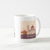 Mug Florence Italie Duomo di Firenze Pastel Travel (Devant droit)