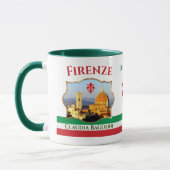 Mug Florence, Italie - Père Noël Maria del Fiore (Gauche)