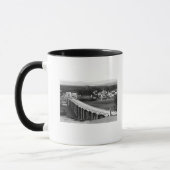 Mug Florence, Oregon Town View et Siuslaw Bridge (Gauche)
