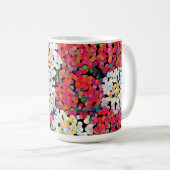 Mug Flores de cristal rouge (Devant droit)