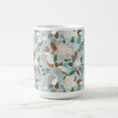 Mug Flores d'hiver gris bleu (Centre)
