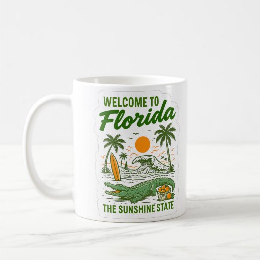 Mug Florida - État du Soleil (Gauche)