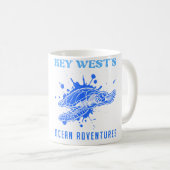 Mug Florida Key West'S Ocean Adventures Scuba Diving F (Devant droit)