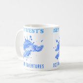 Mug Florida Key West'S Ocean Adventures Scuba Diving F (Devant gauche)
