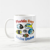 Mug Florida Keys Plongée sous-marine (Gauche)