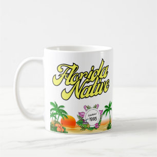 Mug FLORIDA NATIVE -Établie(Personnalisez votre année)
